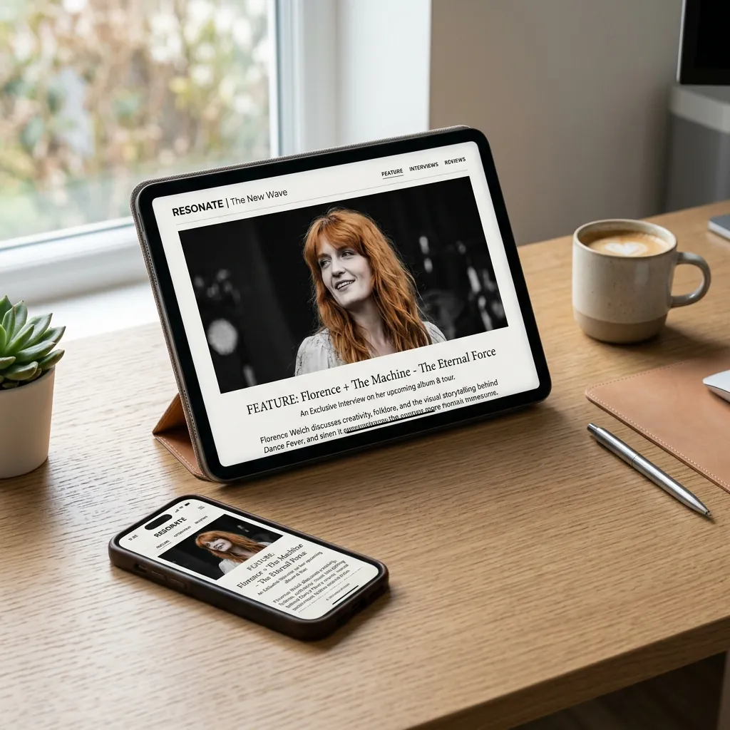 Online Press & Blog Features