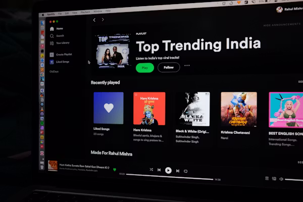 Spotify promotion and streaming links